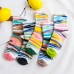 Women Cotton Striped Athletic Socks Outdoor Good Elastic Tube Sock