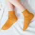 Women Deodorization Breathable Short Tube Socks Vintage Fungus Lace Cotton Boat Sock